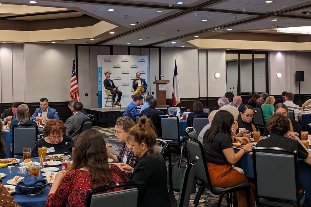 State senator discusses tax relief, education bills during Clear Lake luncheon