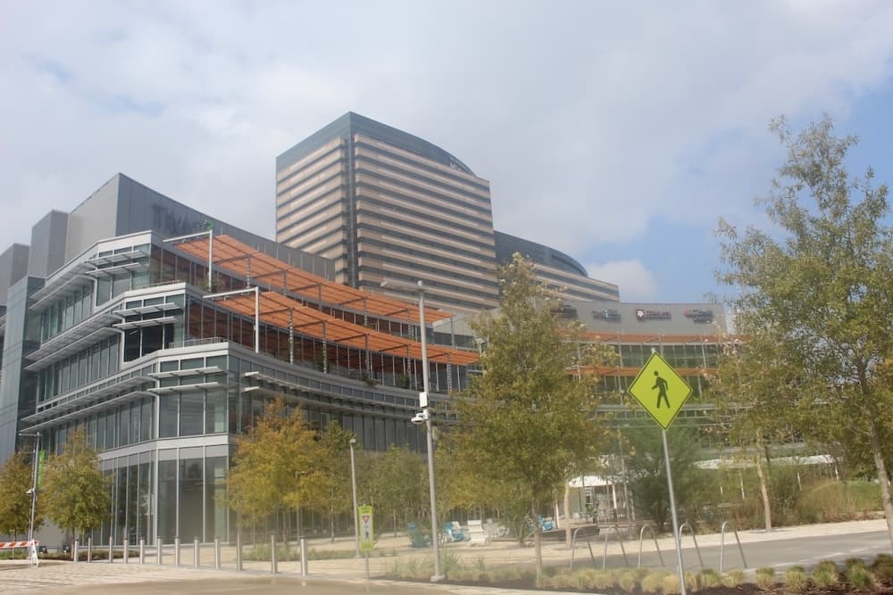 This is a photo of the new TMC3 building
