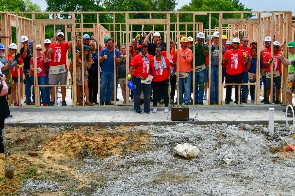 Habitat for Humanity of Collin County building 100th home in McKinney
