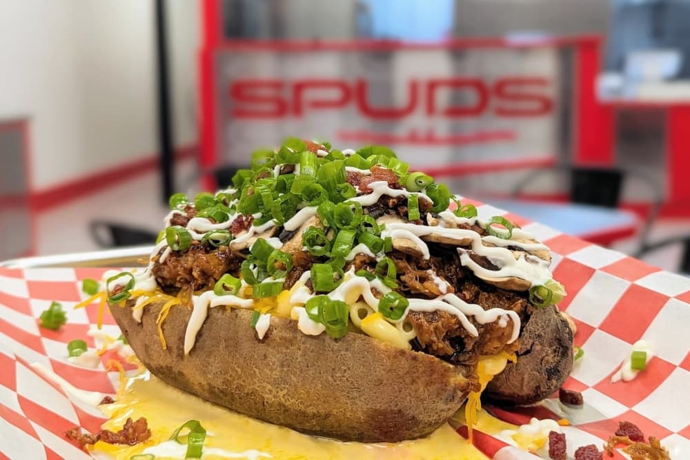 Spuds Potato Bar serving up loaded potatoes in Montgomery