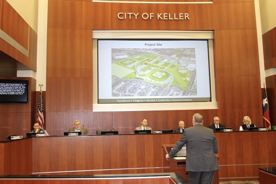 Keller council approves price for park improvements
