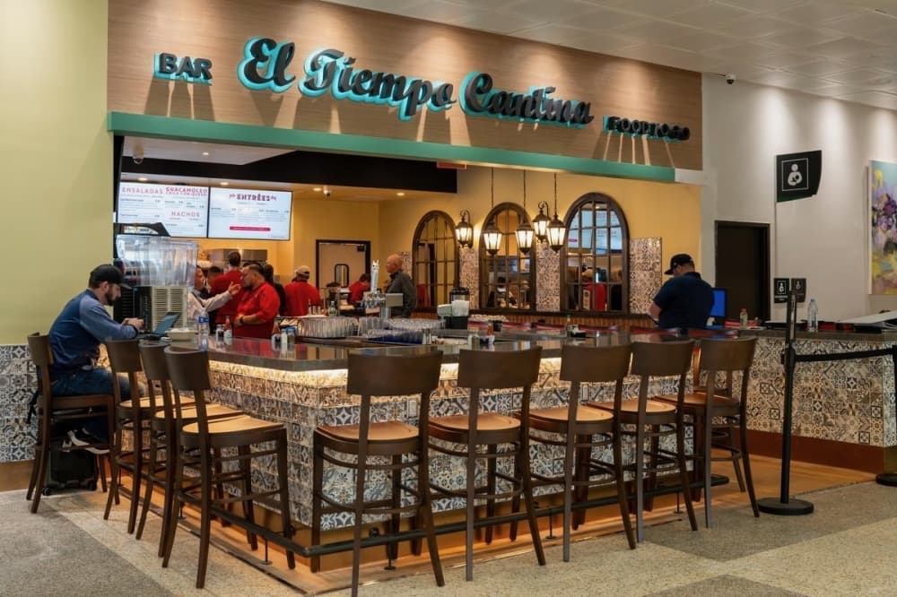 El Tiempo Cantina now serving Tex-Mex at George Bush Intercontinental Airport