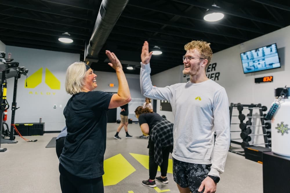 Reach fitness goals in an intimate, personalized session with Alloy Personal Training