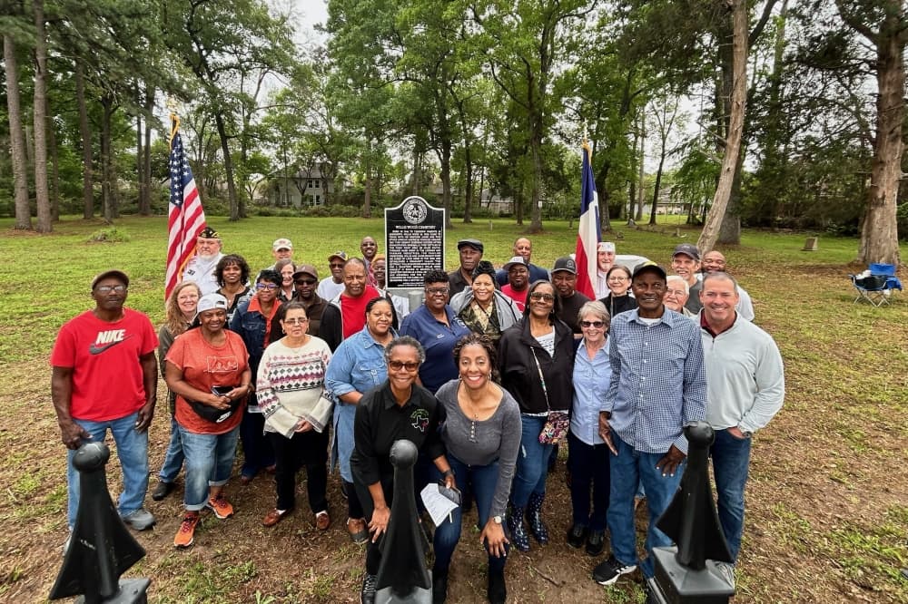 Willis Wood Cemetery in north Houston recognized by Texas Historical Commission