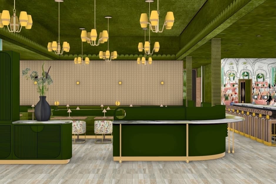 A photo of The Marigold Club interior
