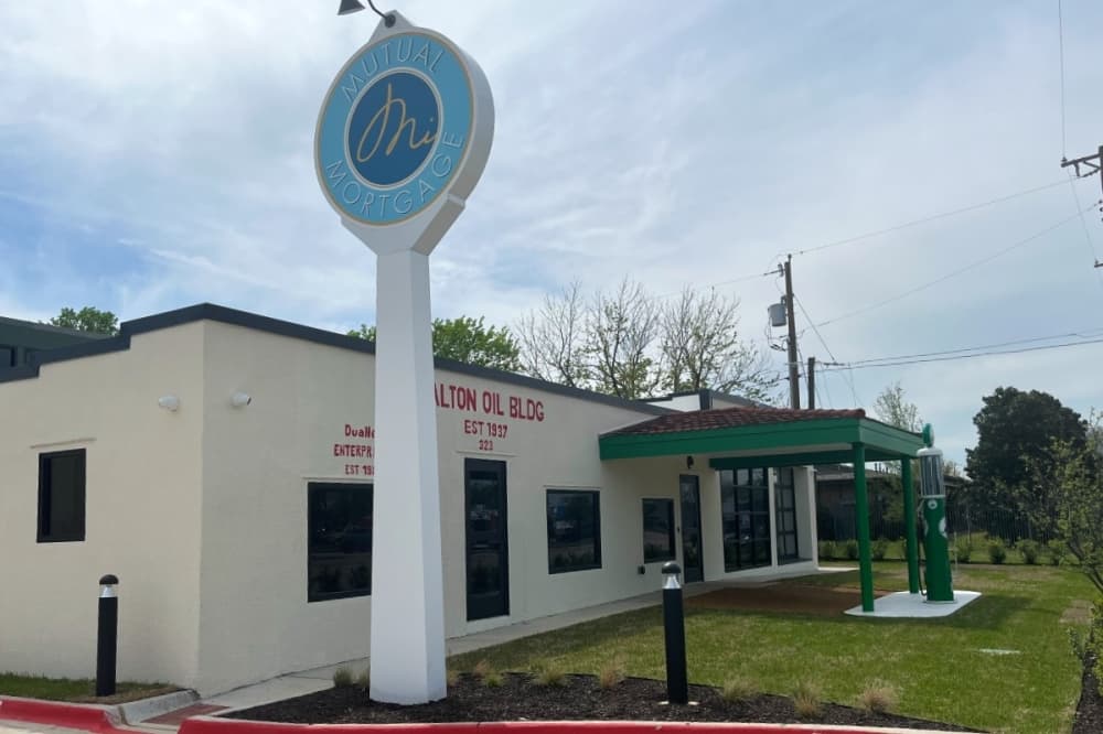 MiMutual Mortgage moves following renovation of old gas station in Grapevine