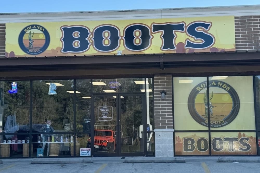 Roland’s Boots now open along Hwy. 105 in Conroe