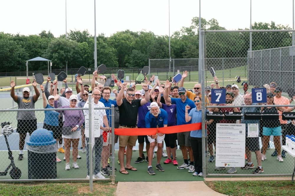 Unity Park Pickleball Courts result of resident survey