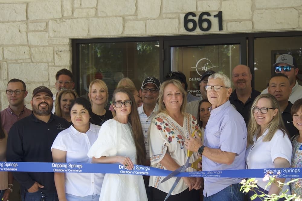 Dripping Springs building, planning departments celebrate new location with ribbon cutting
