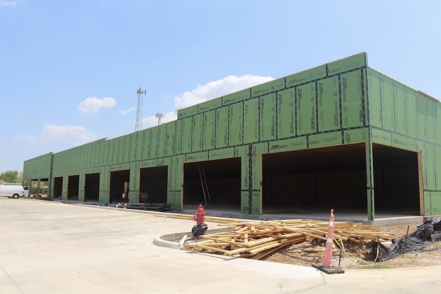 Commercial building for new Argyle businesses set for fall opening