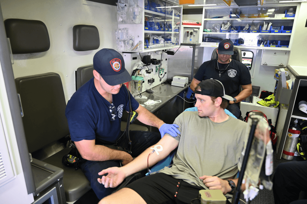 New Braunfels Fire Department celebrates 5th anniversary of whole blood program
