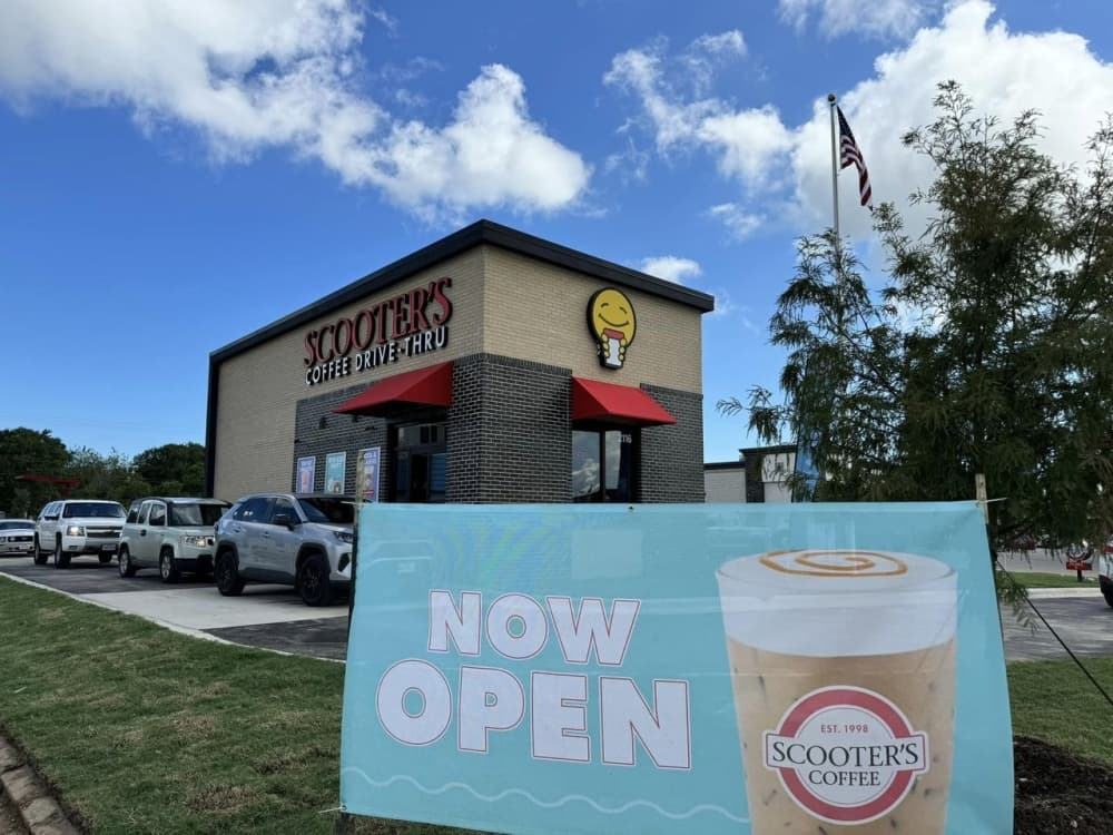 Scooter's Coffee drive-thru opens in Texas City