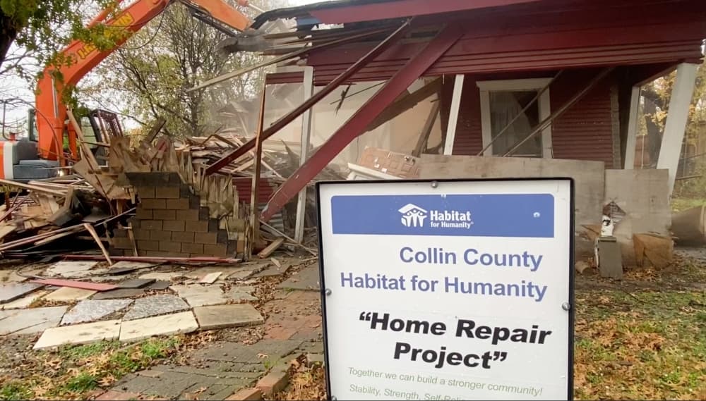 Habitat for Humanity’s Critical Repairs project helps McKinney couple start fresh with new home