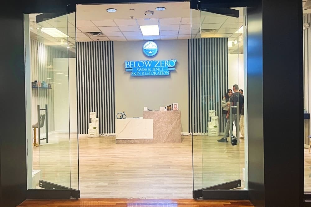 Below Zero Swiss Science Skin Restoration offers cold therapy in Grapevine