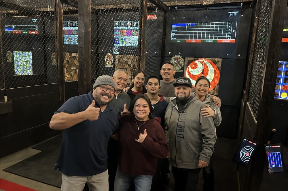Axe-Mania brings ax-throwing, arcade games to Kingwood