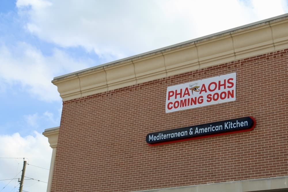Pharaohs Kitchen sign