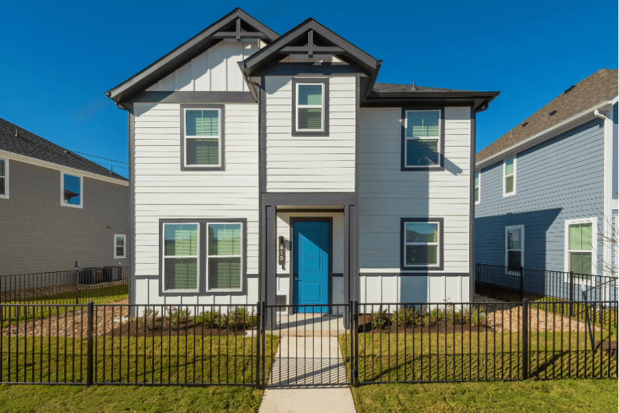 Now leasing: New single-family rental home community offers modern finishes, amenities, private backyards, 2-car attached garages, special offer for new residents