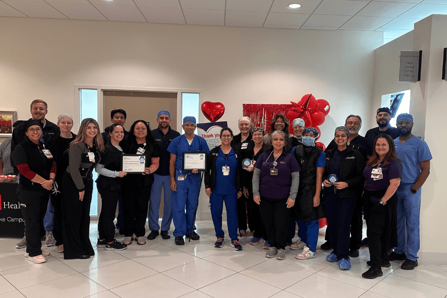 UTMB Health Clear Lake earns reaccreditation from American College of Cardiology as a Chest Pain Center
