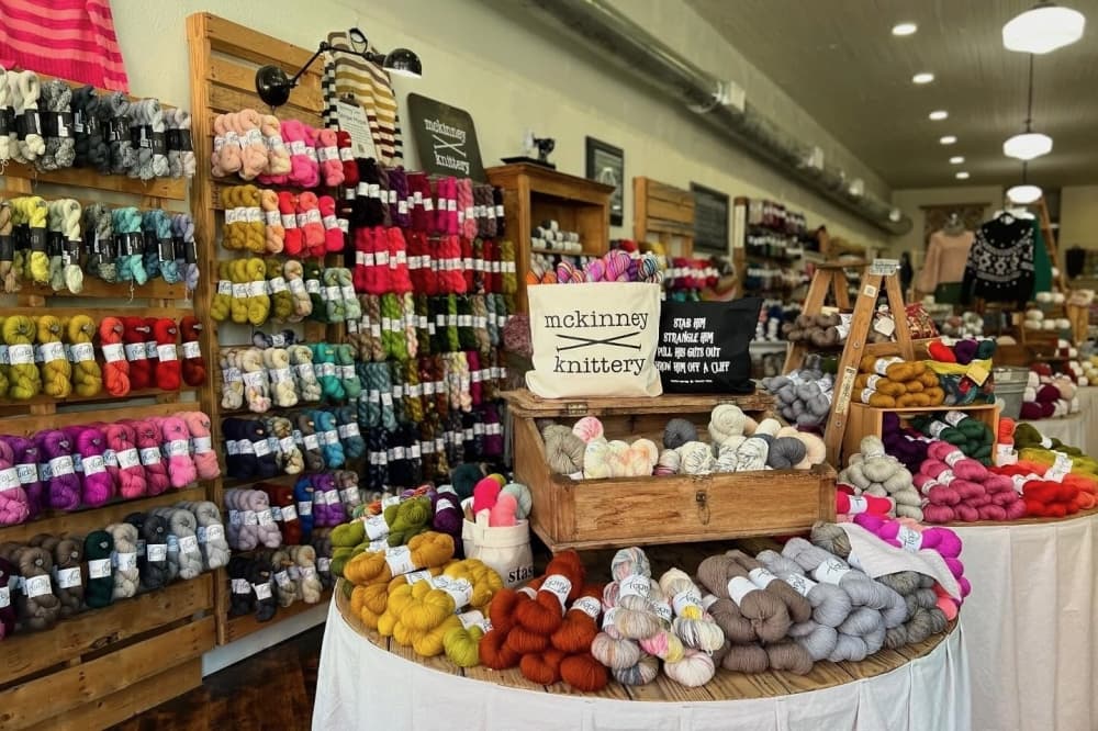 McKinney Knittery to surpass 10 years of operations in downtown