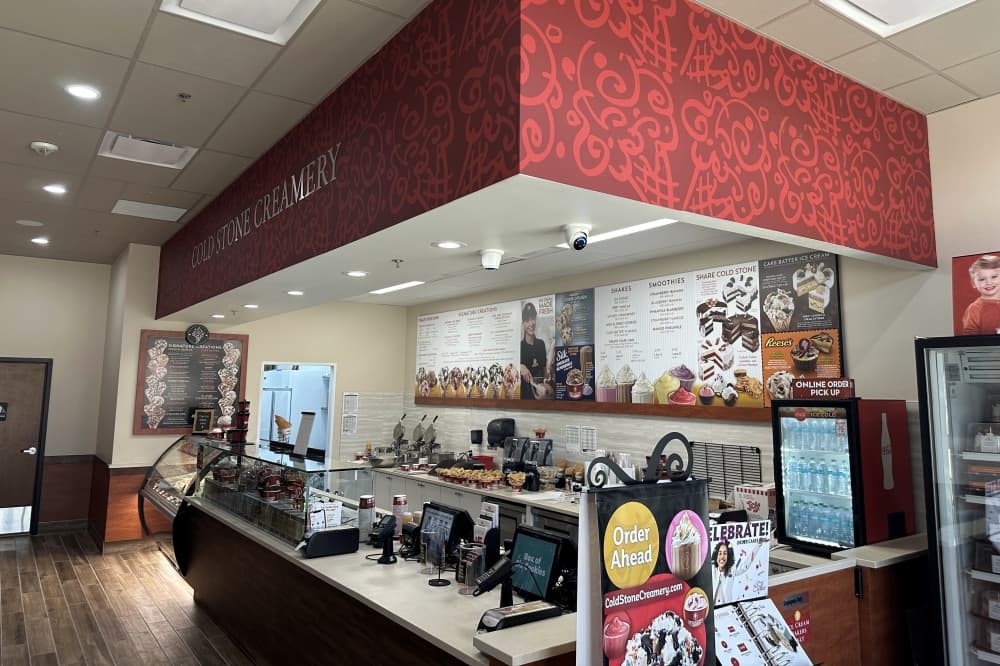 Cold Stone Creamery serves up handcrafted ice cream in Flower Mound