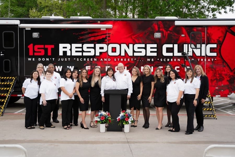 1st Response Mobile Clinic opens to serve Houston-area firefighters
