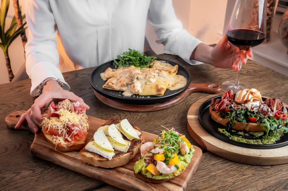 Ruah Cafe open on FM 2978 serving toast, crepes and more