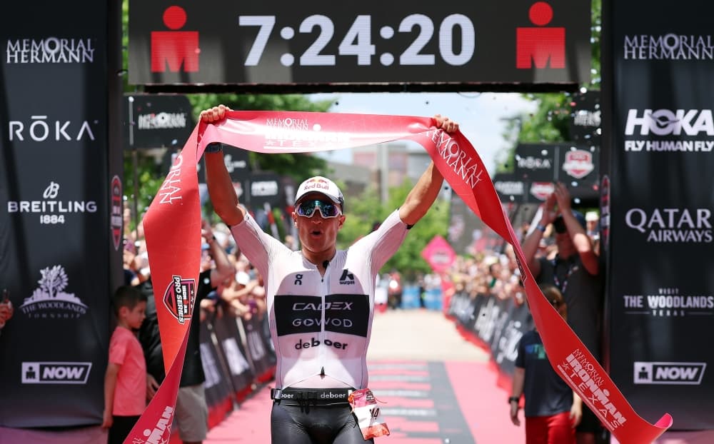 See photos, winners from the 2025 Ironman Texas triathlon in The Woodlands