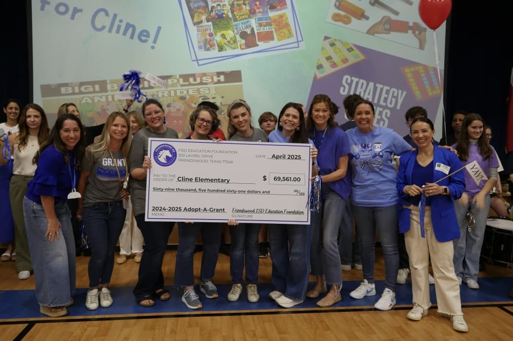 Nearly $450K in grants for educators awarded at Friendswood ISD