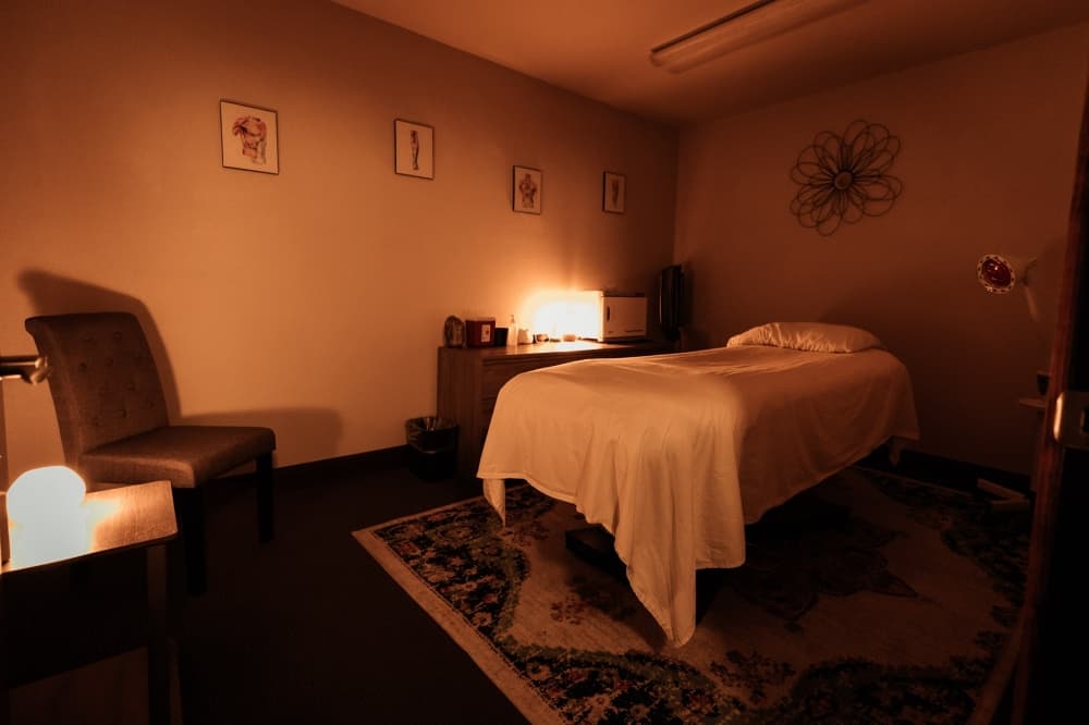 An image of one of the practice rooms.
