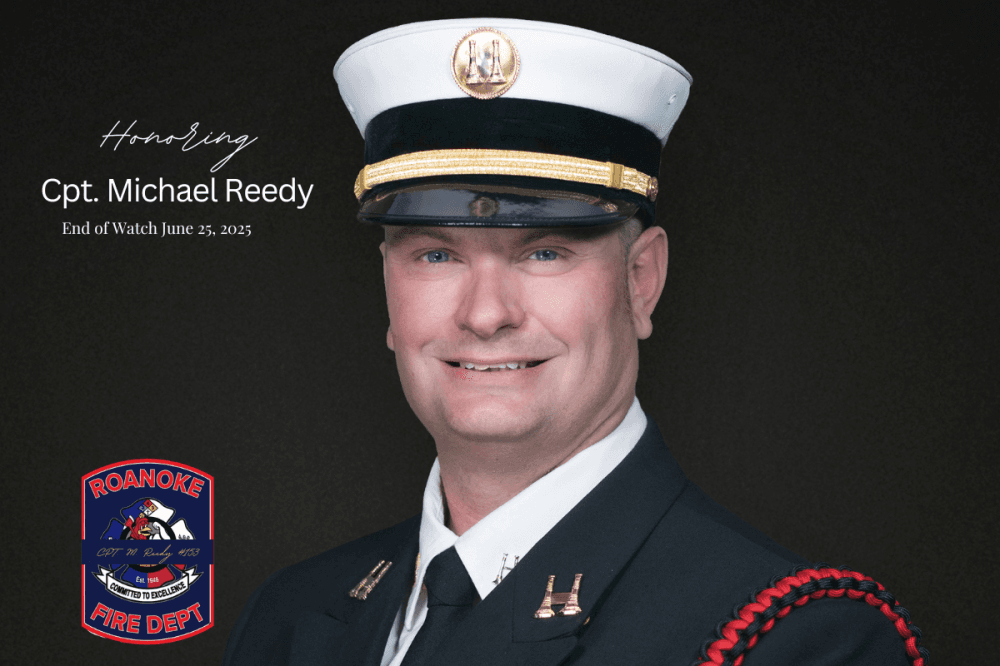 Roanoke Fire Captain Michael Reedy, leader of children’s fire safety public education team, dies unexpectedly