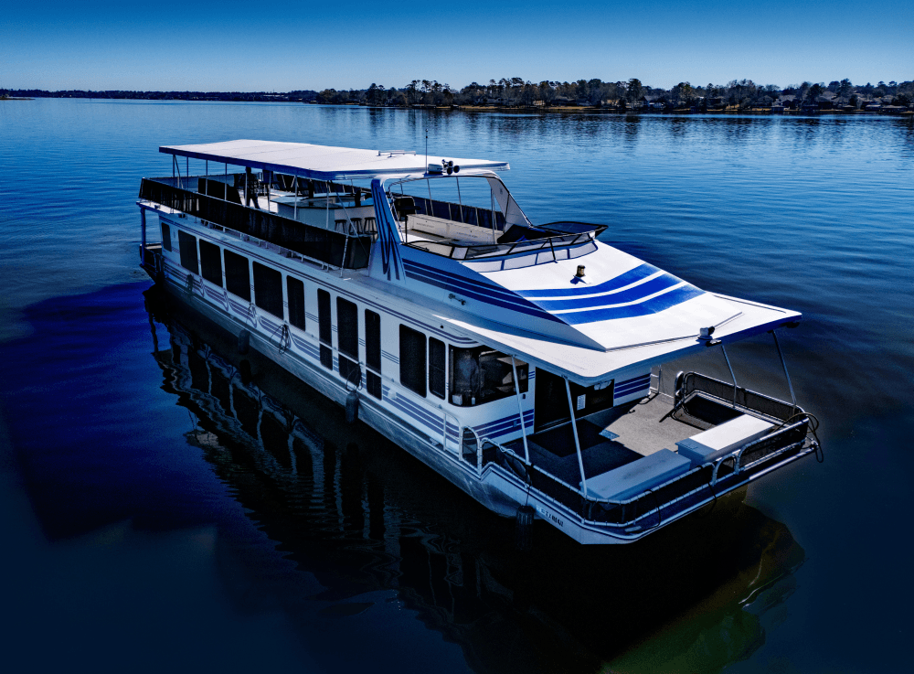 Want a celebration no one will forget? Cruise Lake Conroe in a yacht with Little Palm Cruises