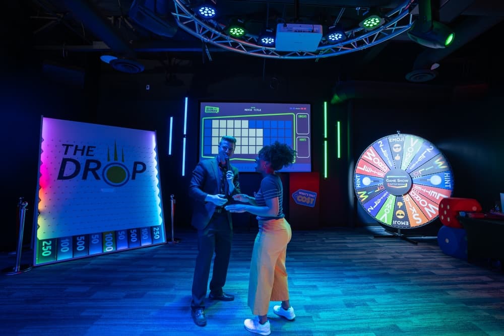 Inside look at The Woodlands’ top entertainment attraction for group events, bachelorette parties, and Roadshows.