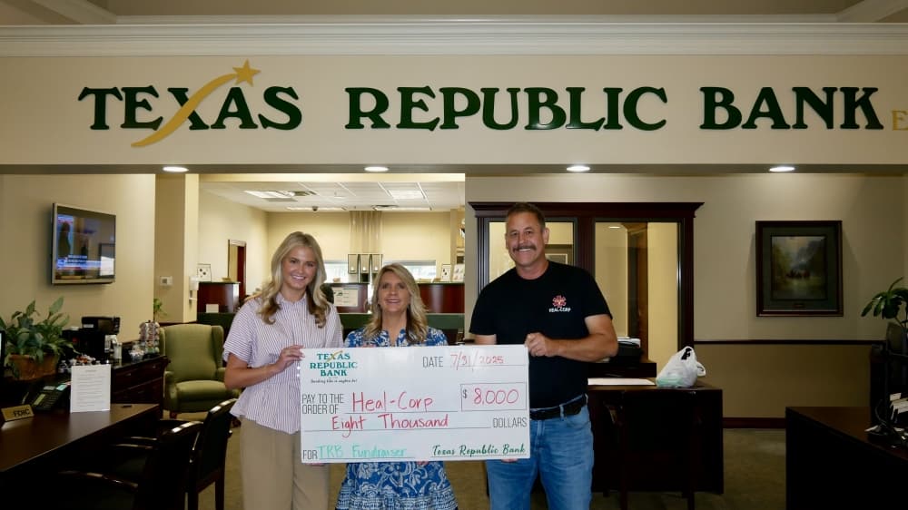 Local families, nonprofits supported by Texas Republic Bank’s investment