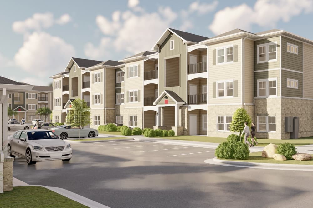 Construction underway for 240-unit Mill Stream Apartments in McKinney