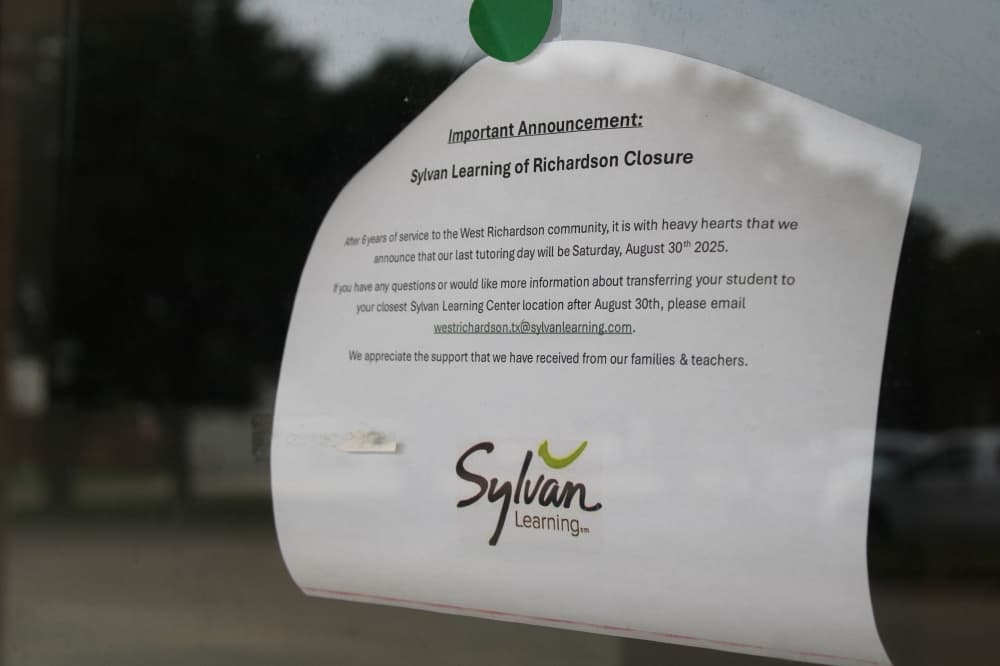 Sylvan Learning Center closes Richardson location