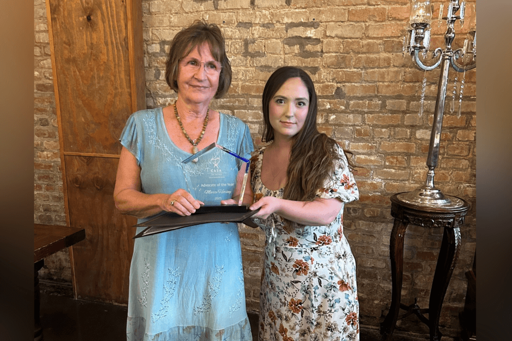Marte Hersey, CASA of Galveston County 2025 Advocate of the Year, guiding and supporting children in foster care through personalized advocacy and mentorship.
