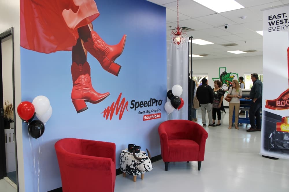 Custom graphics business SpeedPro now open in Southlake