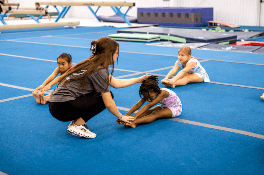 Meet the Houston gymnastics, cheerleading, ninja hub training athletes from preschoolers to Olympians