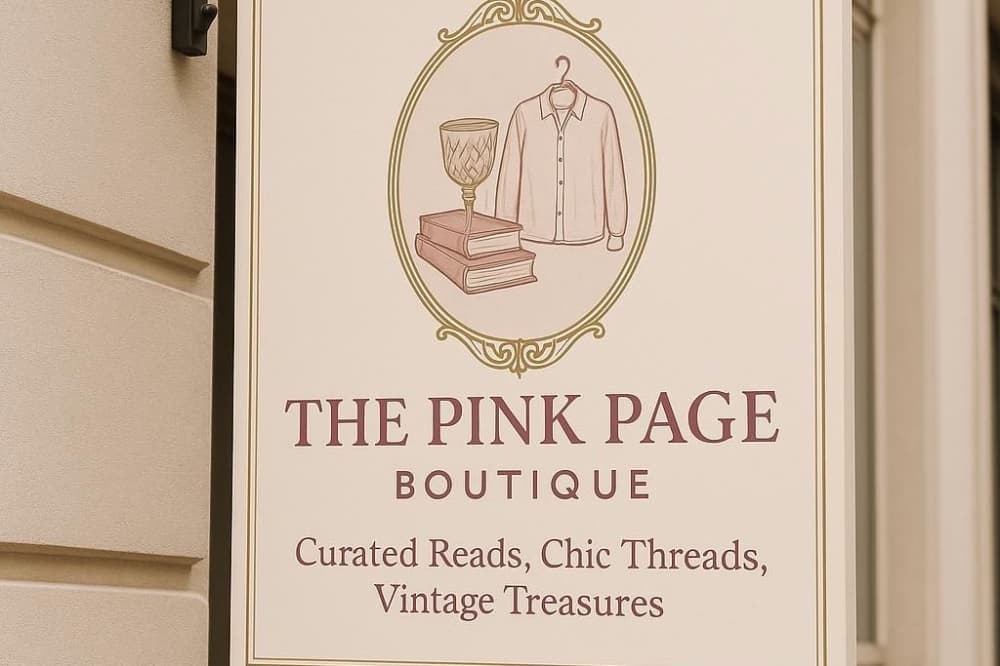 The Pink Page Boutique now offering vintage clothing, books in Old Town Spring