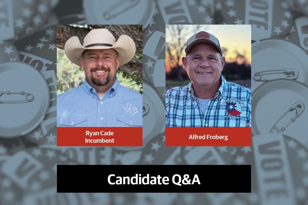 Q&A: Get to know the Republican candidates running for Brazoria County commissioner, Precinct 2 ahead of the March primaries