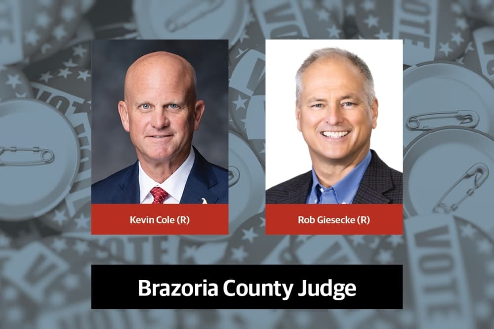 Q&A: Get to know the Republican candidates running for Brazoria County County judge ahead of the March primaries