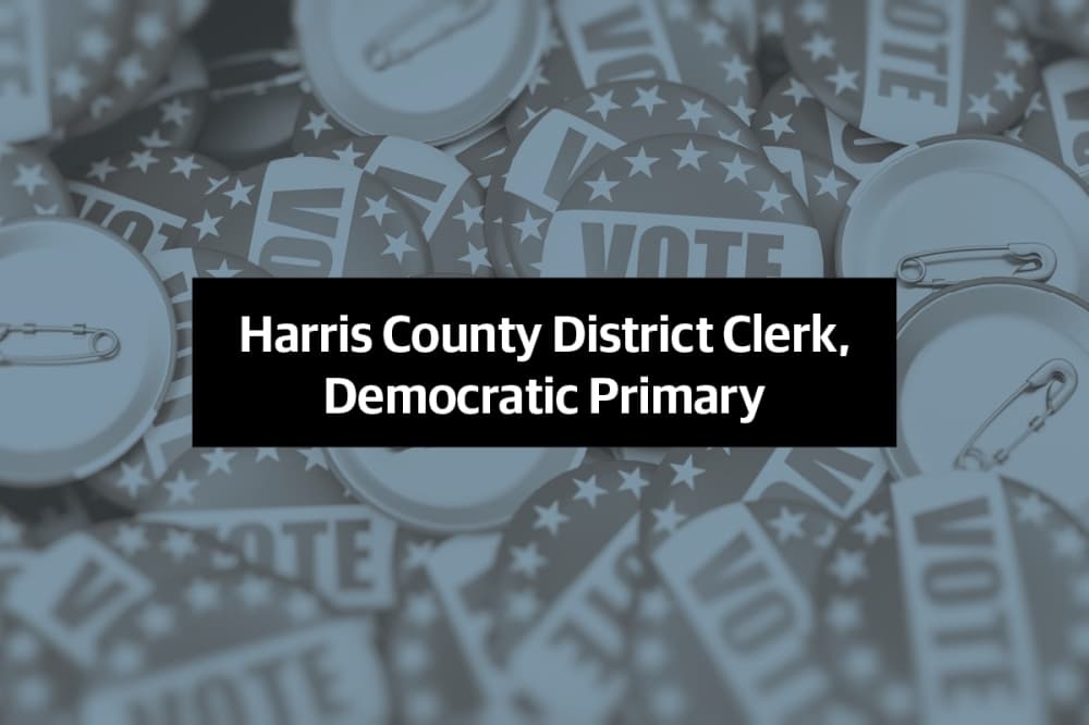 Q&A: Meet the March primary Democratic candidates for Harris County district clerk