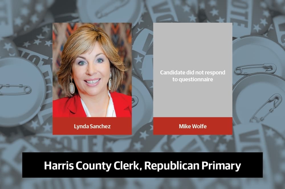 Q&A: Meet the March primary Republican candidates for Harris County clerk