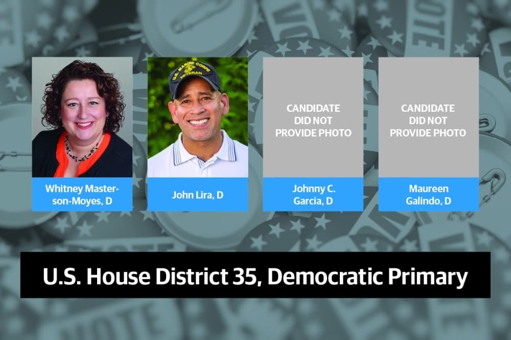 Meet the Democratic candidates for US House of Representatives District 35 March primary