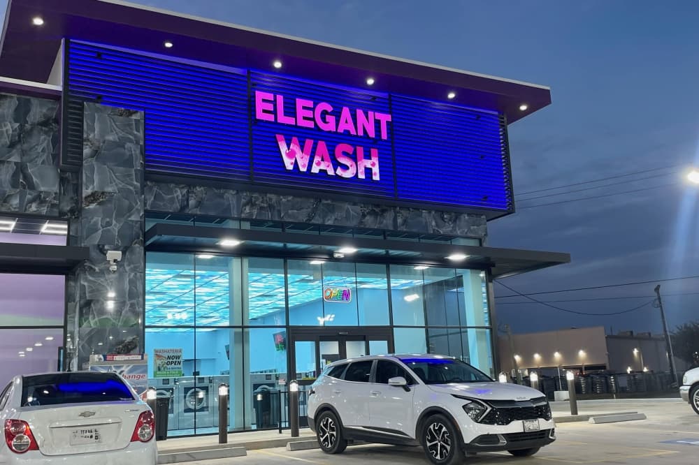 Elegant Wash laundromat now open in Porter
