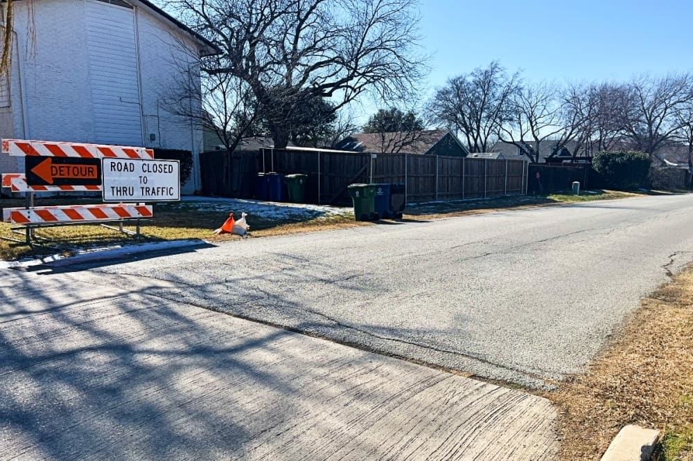 Grapevine council approves contract to widen East Wall Street