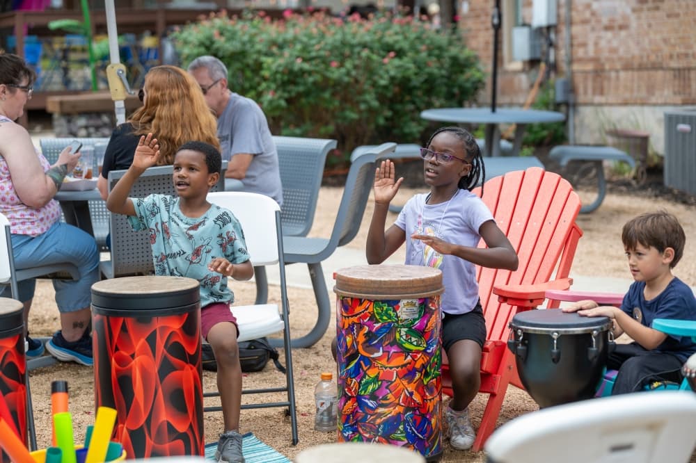 community drum circle