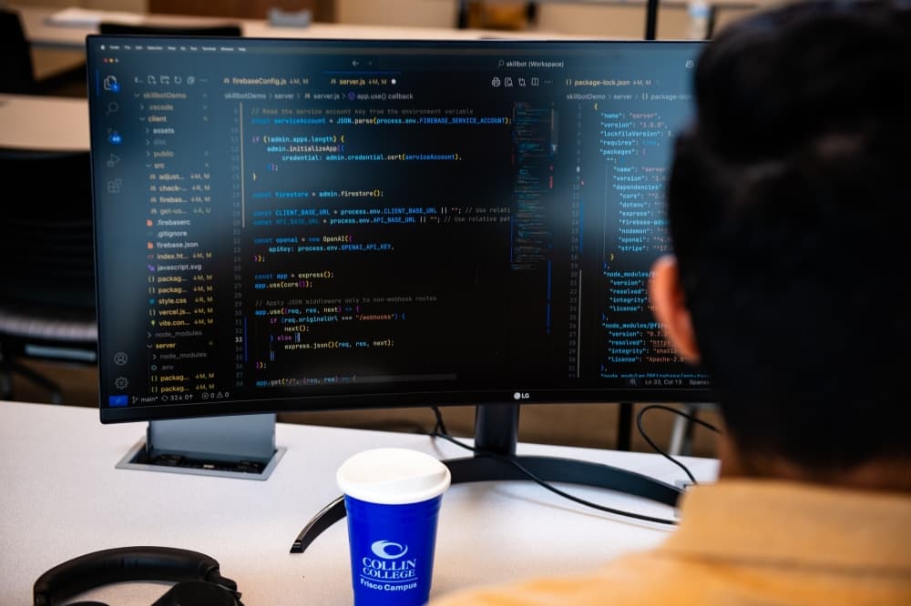student coding