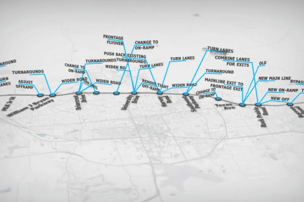 Full closures expected during ‘Big 6’ work, March 23-26