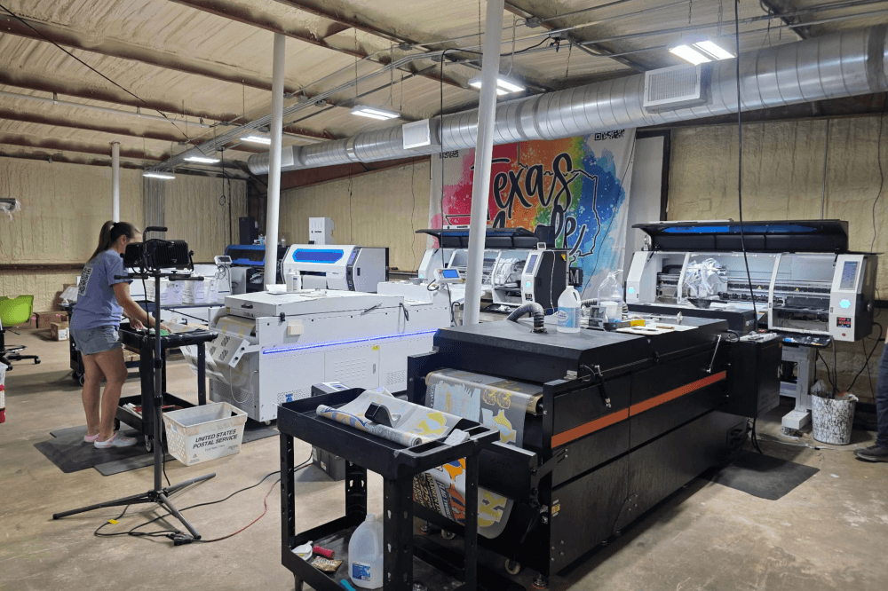 Texas Transfers printers
